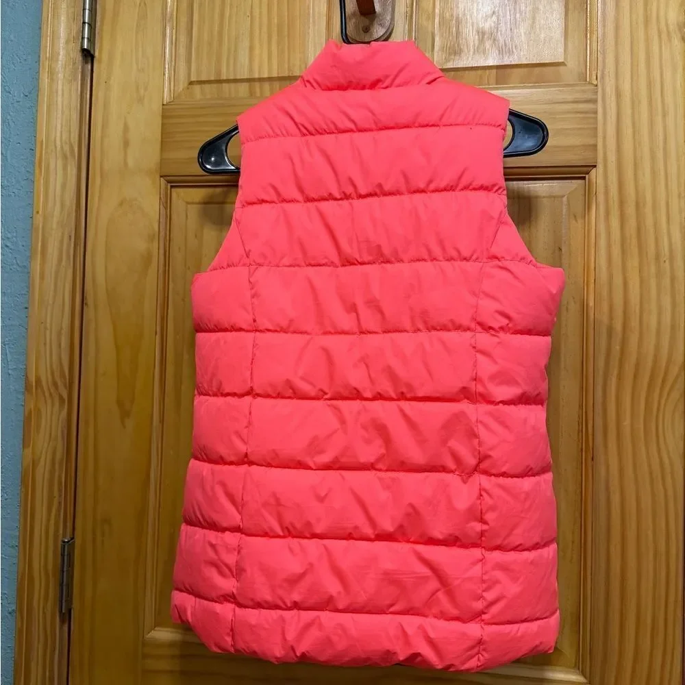Old Navy girls size XL neon coral/pink winter vest